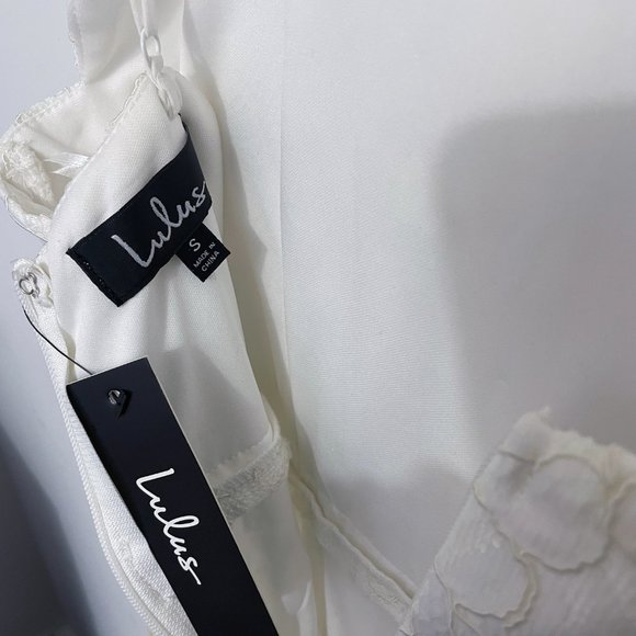 Lulus Vallene White Lace Sleeveless Dress - Picture 4 of 6